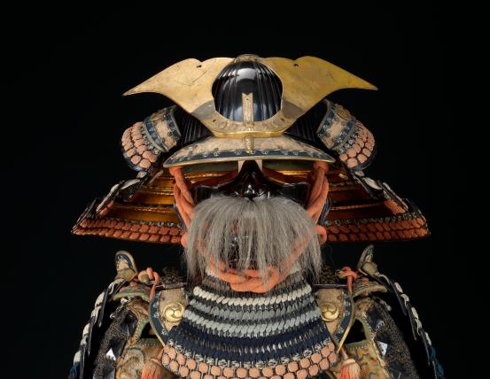 japanese samurai outfit with moustache